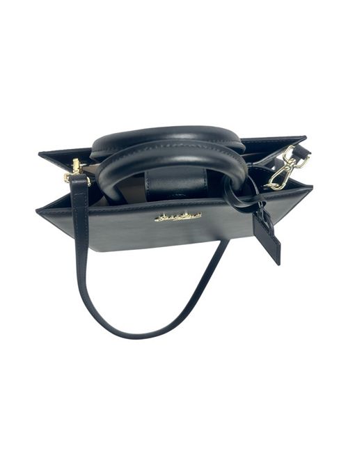 borsa donna shop bag midi in pelle nero MC2 Saint Barth | SHOP BAG MIDI-LEATHER00